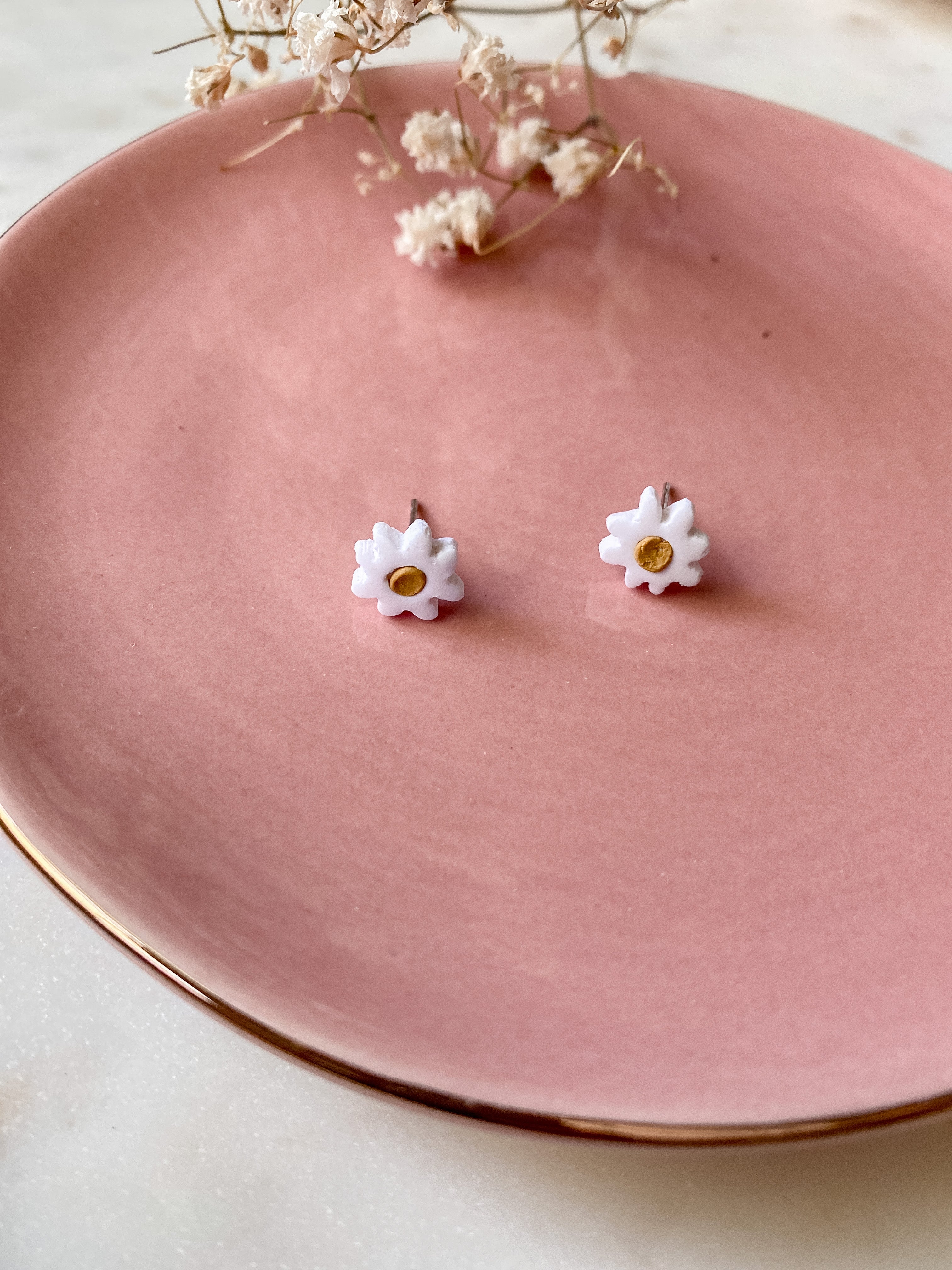 Tiny Daisy Studs